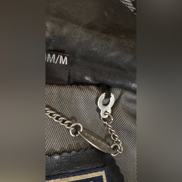 Euro Reaction leather button jacket - Picture 7 of 8